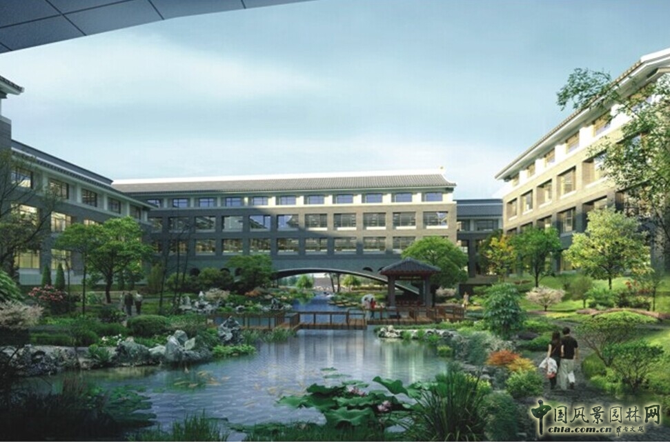 濟南園博園度假酒店 景觀設計 景觀方案