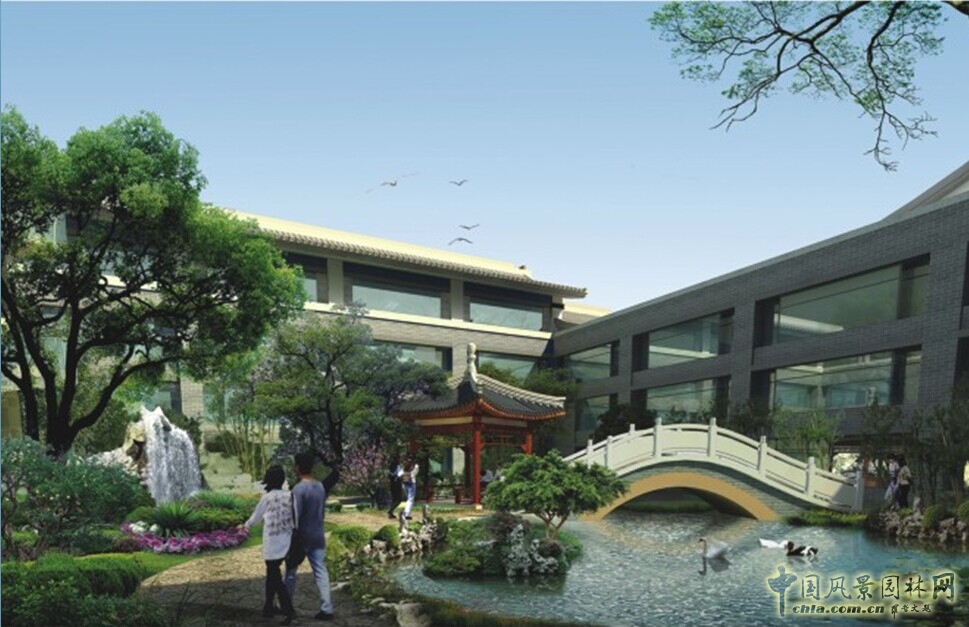 濟南園博園度假酒店 景觀設計 景觀方案