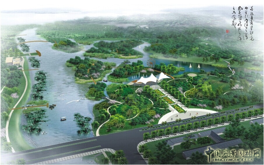 曲阜小沂河 景觀設(shè)計(jì) 景觀方案 施工圖設(shè)計(jì)