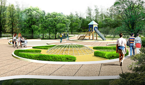 新泰體育公園 體育公園 景觀設(shè)計(jì) 