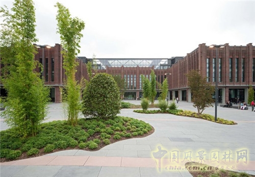 德國科隆Rheinpark-Metropole辦公空間景觀設(shè)計(jì)