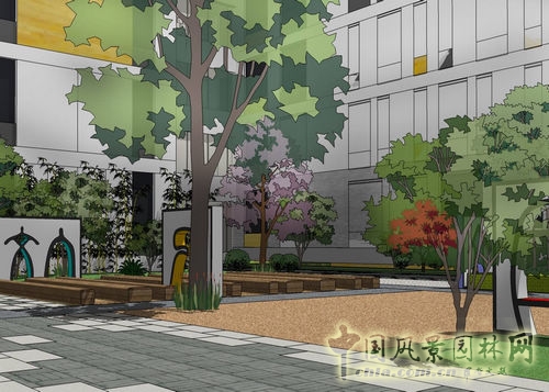 校園景觀 景觀設計 景觀方案 設計理念