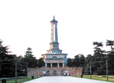 烈士公園“新八景”之丹魂綠韻。