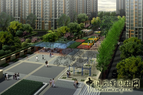 景觀設(shè)計 唐冶七村 安置房項目