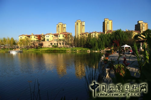 濟南藍石大溪地 藍石西湖小區 景觀設計