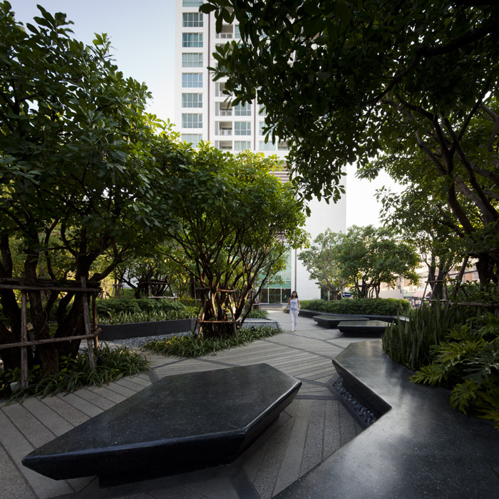 曼谷拉普繞18號公寓花園景觀設計