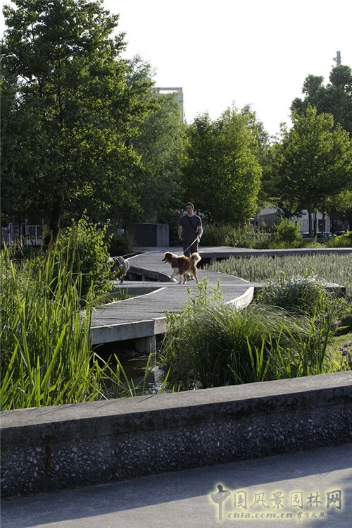法國南泰爾市Chemin公園