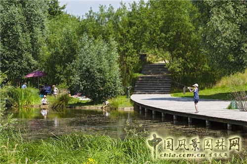 法國南泰爾市Chemin公園