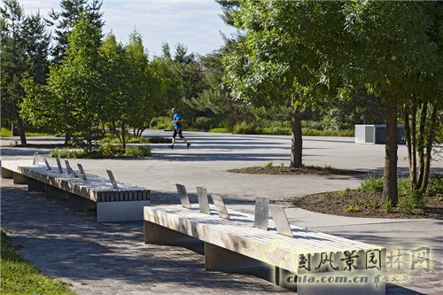 法國(guó)南泰爾市Chemin公園