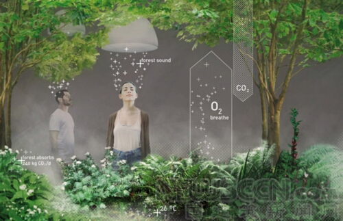 聲音云和氣味站產生的感官之旅