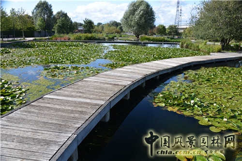 法國南泰爾市Chemin公園