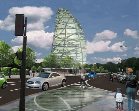 法國(guó)巴黎“垂直農(nóng)場(chǎng)”