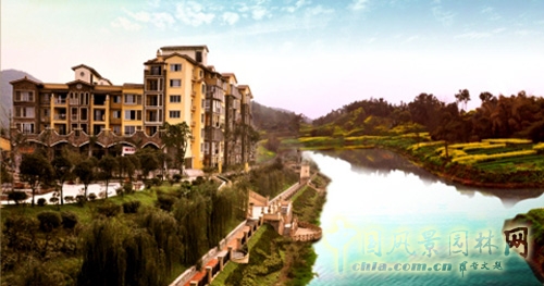 東方君士 龍城御庭 住宅景觀 景觀設計