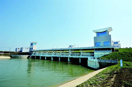 引江濟漢工程高石碑樞紐出水閘