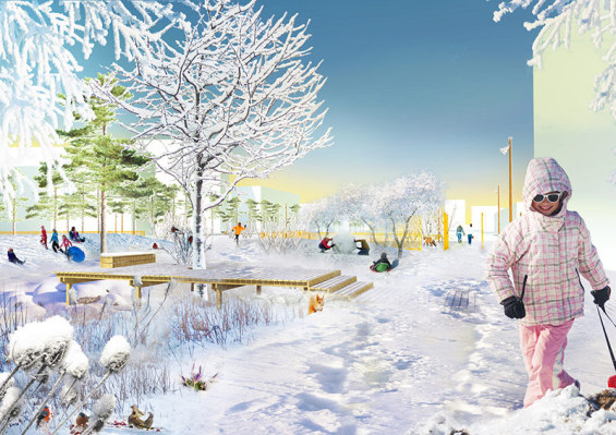 俄羅斯人居獎(jiǎng)最佳公共空間設(shè)計(jì)：亞尼拉村落