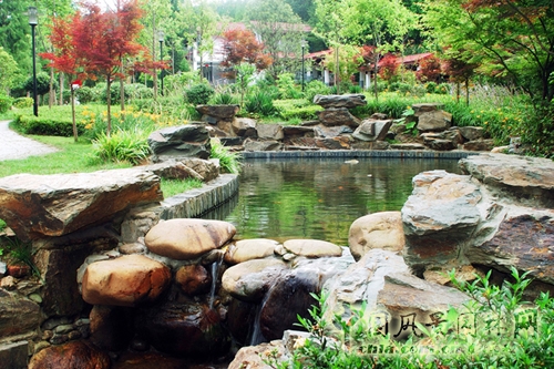 中國井岡山干部學院 園林綠化 景觀照明