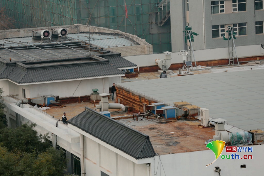 北京八一中學(xué) 屋頂花園 樓頂游泳池 樓頂花園
