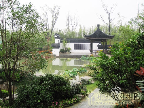 中國綠化博覽會(huì) 杭州園 緣園 造景元素