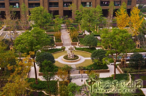 住宅景觀 安道國際 桂花星城 景觀設計