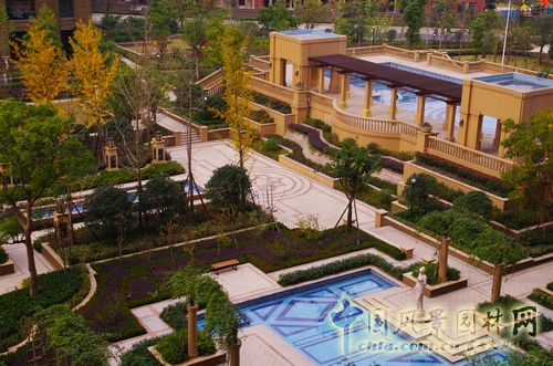 住宅景觀 安道國際 桂花星城 景觀設計