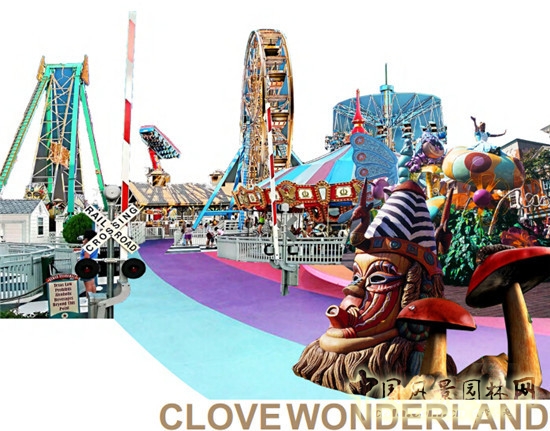 哈爾濱萬達城室外主題公園