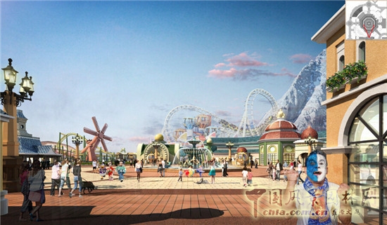 哈爾濱萬達城室外主題公園