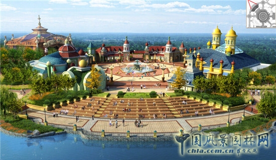 哈爾濱萬達城室外主題公園