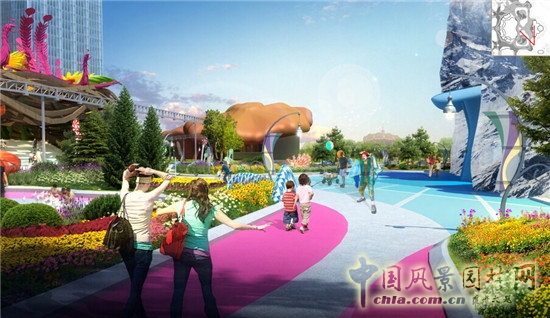 哈爾濱萬達城室外主題公園