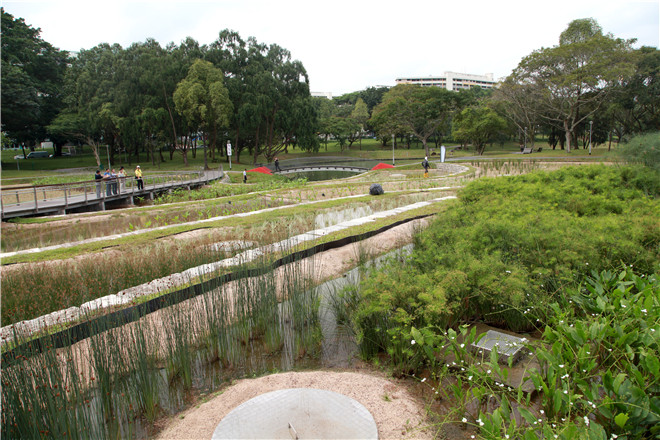改變新加坡水文機理的城市河流公園