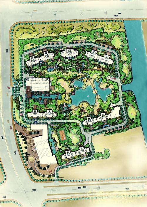 天安曼哈頓 頂級社區(qū) 設計手法 規(guī)劃設計