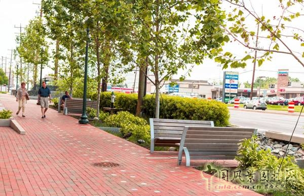 美國(guó)馬里蘭州北貝塞斯達(dá)廣場(chǎng)