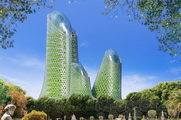 “光合作用大樓”整合了綠藻類生物發生器