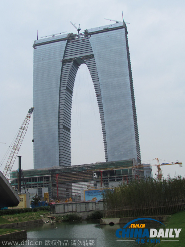 蘇州秋褲樓 秋褲樓 蘇州地標 秋褲樓爛尾