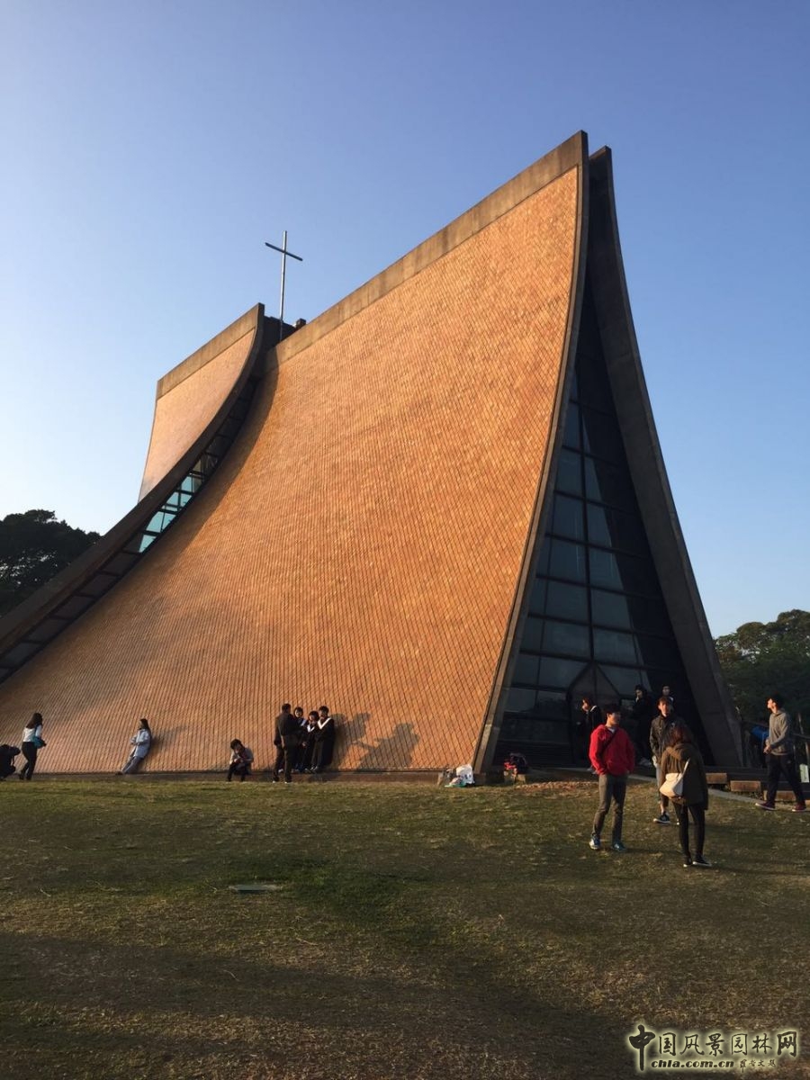 臺灣園林專業考察團參觀訪問東海大學
