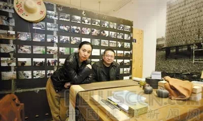 王澍和太太陸文宇在業(yè)余工作室
