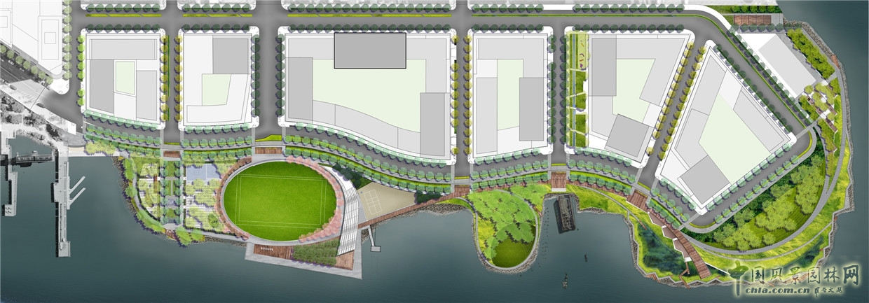 紐約獵人角南濱水公園