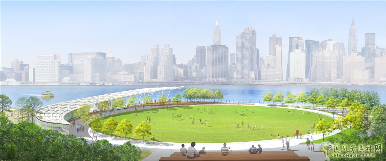 紐約南獵人角濱水公園