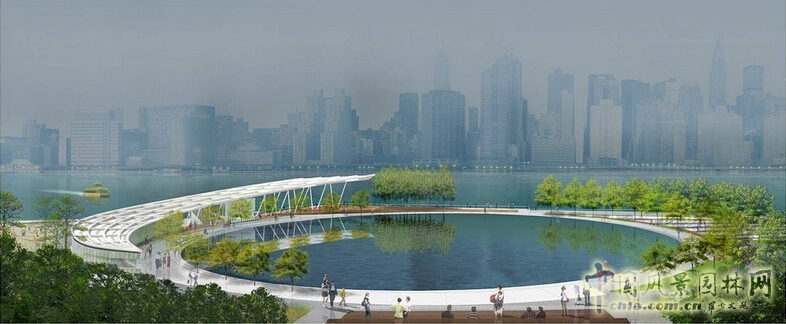 紐約南獵人角濱水公園