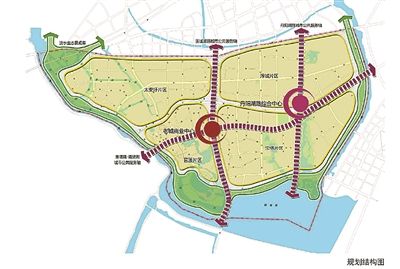 高淳老城區(qū)規(guī)劃示意圖