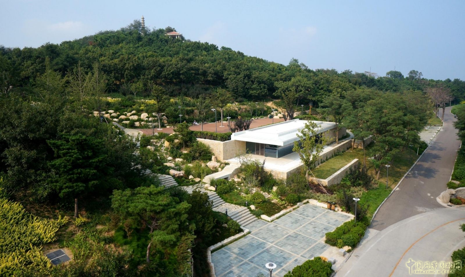 健康休閑區鳥瞰實景