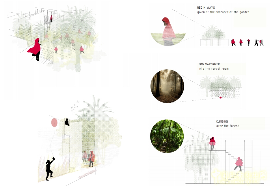 武漢園博會創意花園薄紗森林