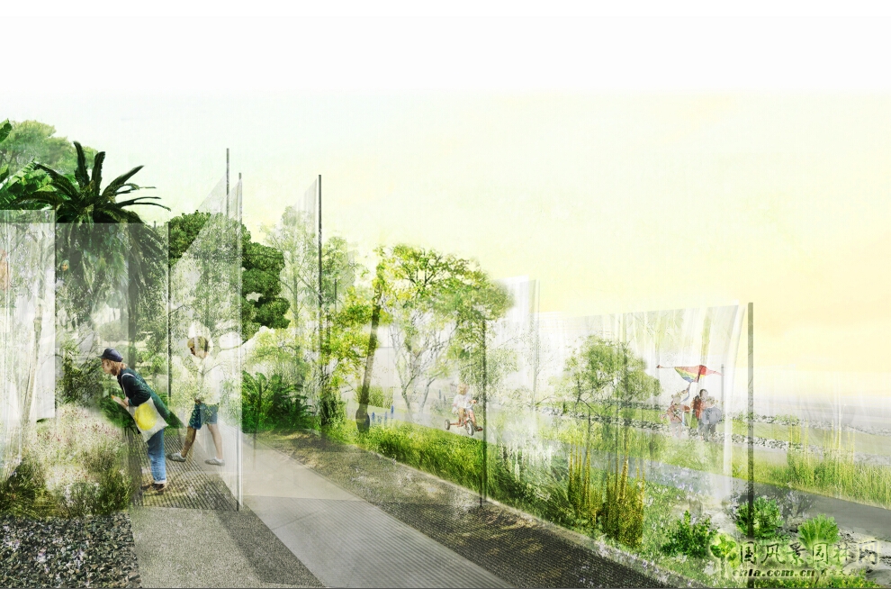 武漢園博會創(chuàng)意花園薄紗森林