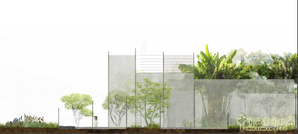 武漢園博會創意花園薄紗森林