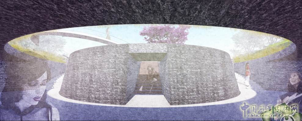 武漢園博會創意花園山水夢境