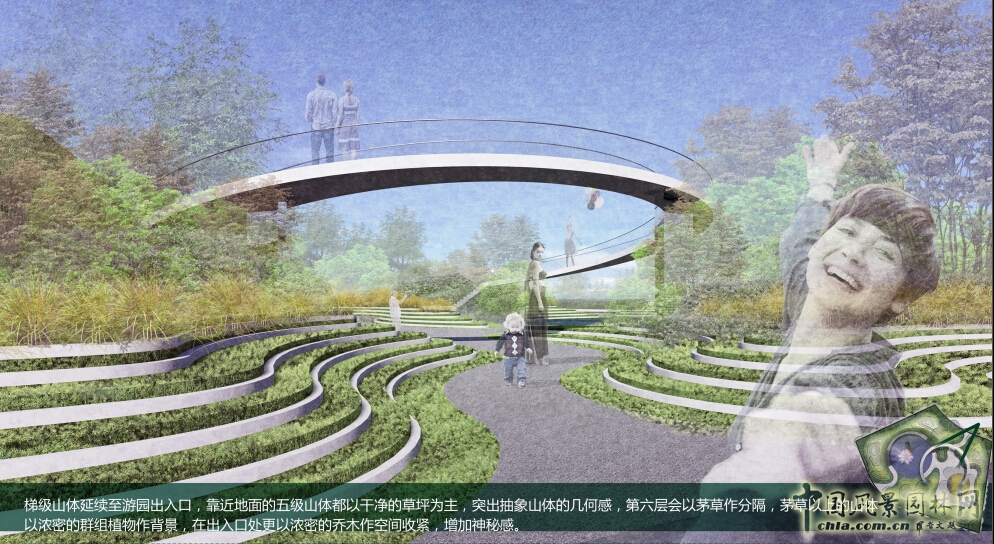 武漢園博會(huì)創(chuàng)意花園山水夢境