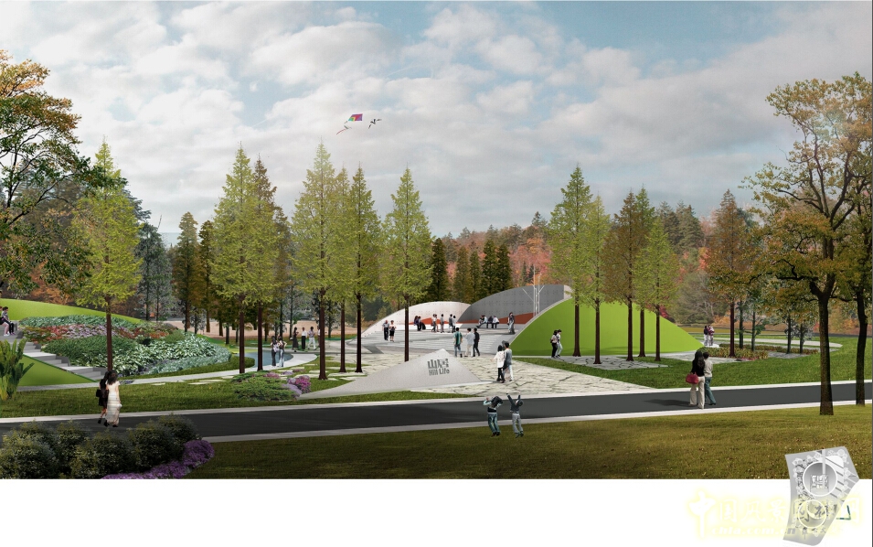 武漢園博會創意花園山居