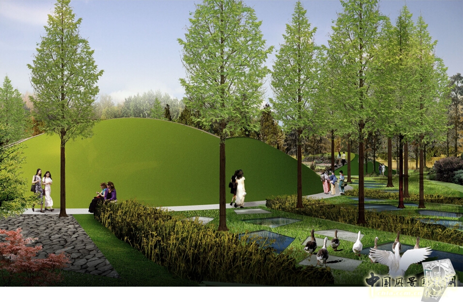 武漢園博會創意花園山居