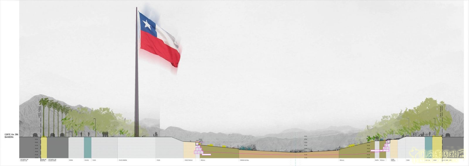 智利科皮亞波市Kaukari城市公園景觀設計