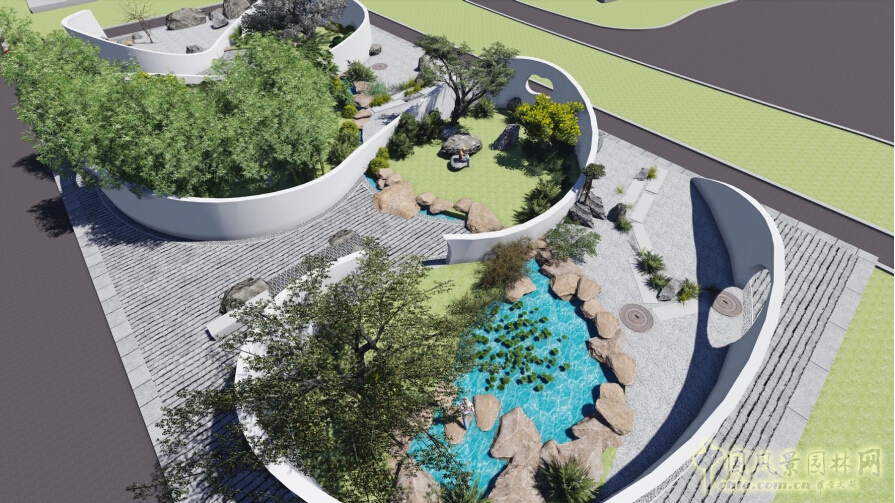 武漢園博會創意花園思園