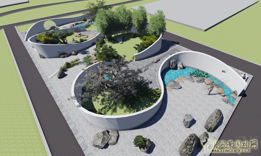 武漢園博會創意花園思園